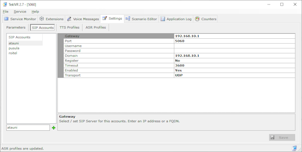 SIP Interactive Voice Response